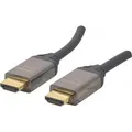 Tecline HDMI PREMIUM Highspeed Kabel mit Ethernet, High Qualitiy, HDMI St. A / St. A,, 5,0 m Hochwertiges An (5 m) (127699)