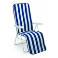 Relaxliege Chiemsee 34306802 weiß//blau