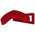 fossi3D Wandhalter Wandhalterung kompatibel für BlueBrixx 104180 Star Trek USS Enterprise rot