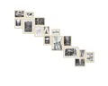 PHOTOLINI Bilderrahmen 15er Set Modern Schmal 10x15 bis 21x30 cm