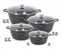 Cheffinger Topf-Set 8 tlg Kochtopf Set Topf Induktion Anti Haft 20-24-28-32cm, (8-tlg)