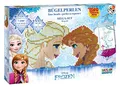 Craze 54384 - Rainbow Beadys Bügelperlen Mega Set Disney Frozen inklusiv Zubehör