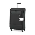 Reisekoffer 4 Rollen, Weichschalen Rollkoffer groß, erweiterbar, Derby, Stilv...