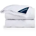 Blumtal Sommerdecke, Weiß, Textil, Füllung: Polyester, Rechteckig, 155x220 cm, Oeko-Tex® Standard 100, Schlaftextilien, Bettdecken, Sommerdecken