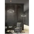 TRIO 321210108 LED Pendelleuchte Charivari 1x42W | 5100lm | 3000K | IP20 - dimmbar - 3 Phasen, Messing