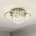 Deckenleuchte Lucande, Keely, dimmbar, Metallisch, für Wohnzimmer, Metall, Modern - 44.5 - 32.5 - 19.5