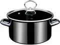 GSW Fleischtopf Profi-Black-Star, Stahl-Emaille (1-tlg), Induktion