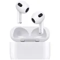 Apple AirPods (3. Gen) + Lightning Case AirPods Bluetooth Weiß Ladecase, Schweißresistent