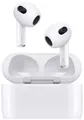 Apple AirPods (3. Gen) + Lightning Case AirPods Bluetooth Weiß Ladecase, Schweißresistent