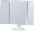 LED Kosmetikspiegel mit Standfuß Farbtemperaturwechsel dimmbarem Licht und Akku