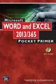 Theodor Richardson Microsoft Word and Excel 2013/365 (Taschenbuch) Pocket Primer