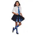 Rubie's Official Harry Potter Ravenclaw Deluxe-Krawatte, Kostümzubehör für Kinder und Erwachsene, Einheitsgröße, Alter ab 6 Jahren