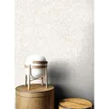Newroom Vliestapete, Weiß Tapete Floral Blumen - Blumentapete Mustertapete Grau Silber Romantisch Modern Blätter Blüten für Wohnzimmer Schlafzimmer Flur silberfarben