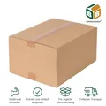 BB-Verpackungen Versandkarton Faltkarton 2-wellig, 285 mm x 185 mm x 170 mm, 500 Stück
