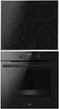 Amica EHBCX 954 200 S Flex, Keramik, 4 Zone(n), Glaskeramik, Schwarz, Berührung, 52,5 cm