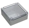 TRU COMPONENTS Montagedose Universal-Gehäuse mit oder ohne Wandlaschen, Schutzart bis TC-10860864, (Deckel Transparent)