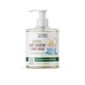 Wooden Spoon Unparfümiertes Duschgel und Haarshampoo für Kinder 2-in-1-