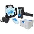 Hedue Rotationslaser R122, Q3, Set, roter 360 Grad Laser, Arbeitsbereich bis Ø 500