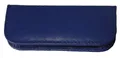 Reiseapotheke Taschenapotheke mit Schlaufen Leer 20er Blau echtes Rindsleder