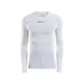 Craft Pro Control Compression Long Sleeve Unisex white (900000) L