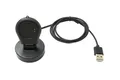 System-S USB 2.0 Kabel 93 cm Ladestation für OnePlus Watch Smartwatch in Schwarz