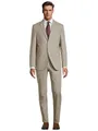 Steffen Klein Herren Designer Anzug - Slim Fit - Größe 50 - Zweiteiler Business Anzug - Beige