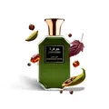 Jawhara Collection Amberwood Nomad Unisex Eau de Parfum, lebhafter Amber-Fougère-Duft mit warmen, harzigen und holzigen Noten, langanhaltender Duft für jeden Anlass, 100 ml