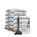 Premium Steinkohle Nuss 25–60 mm 1000kg Palette – 50x20kg Säcke Heizkohle