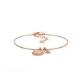Emporio Armani Damenarmband aus Edelstahl oder Messing mit roségoldenem Karabinerverschluss