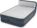 Intex Headboard Airbed, Doppelmatratze, Integrierte Luftpumpe