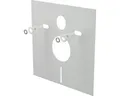 Schallschutz-Set für Wand-WC eckig