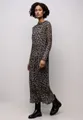 STREET ONE Midikleid mit grafischem Muster