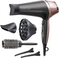 Remington Haartrockner Haarpflege Stilgerät Ionenleistung 2200W 45mm Bürste Diff