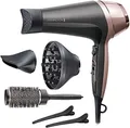 Remington Haartrockner D5707 schwarz leicht 2200W mit Ionisierung