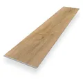 Vinylboden Klick Vinyl Premium "Eiche Cuxhaven" | Braun Holzoptik | integrierte Trittschalldämmung | 1220 x 225 x 5 mm | Paket mit 2,2 m² | Fußbodenheizung geeignet | 100% wasserfest | Bodenglück