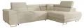 MIRJAN24 Ecksofa Torezio, Stilvoll Eckcouch mit Bettkasten und Schlaffunktion, Moderne Schlafsofa (Polo 872, Seite: Rechts)