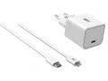 ISY IWC 2501 Ladegerät Apple, 5-12 Volt 15-20.04 W, Weiß