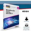 Bitdefender Total Security 2024/2025, 5 Geräte - 18 Monate , Download