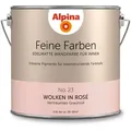 Alpina Feine Farben Wandfarbe No. 23 Wolken in Rosê - verträumtes graurosé 2,5 L - Rosa