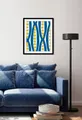 queence Bild Newsha, Abstrakt, Figuren, Gemälde, Kunst (1 St), HD Premium Poster-Druck inkl. Holzrahmen