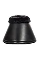 HKM 7542 Hufglocken Isa aus Lederimitat, Springglocken, Glittereffekt, schwarz L