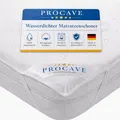 PROCAVE® Matratzenschoner 90x200 cm wasserdicht | Atmungsaktiver Matratzentopper mit Nässeschutz | Inkontinenzunterlage waschbar | Anti-Milben Bettunterlage | Premium Matratzenauflage Made in Germany