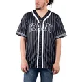 Karl Kani Funktionsshirt Karl Kani Serif Pinstripe Baseball Jersey schwarz L (54)