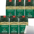 usy Bundle für Jacobs Krönung ganze Bohne Kaffeebohnen Aroma-Bohnen 6er Pack (6x500g Packung) + usy Block