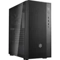 FARA R1 V2, Tower-Gehäuse schwarz, Tempered Glass