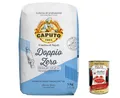 Caputo Doppio Zero Type 00 Weizenmehl 12 x 1 kg für Pizza Brot Pasta Gebäck Profi Qualität aus Italien Vorratspack + Italian Gourmet polpa
