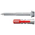 fischer DuoPower ETA 10x50 564792 Dübel mit Schrauben Ø 10 mm x 50 mm, 50 St.