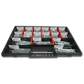 200 tlg Zylinderschrauben Sortiment M6 // 6mm-60mm Schrauben Set Schraubenbox DIN 912/ISO4762 Bolzen Vollgewindeschrauben Maschinenschrauben