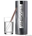 Eisch Whiskypipetten Set kupfer in GD / Pipette: L: 170mm, Ø 8mm, Glas: 190ml