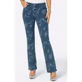 creation L Bequeme Jeans Jeans blau 38